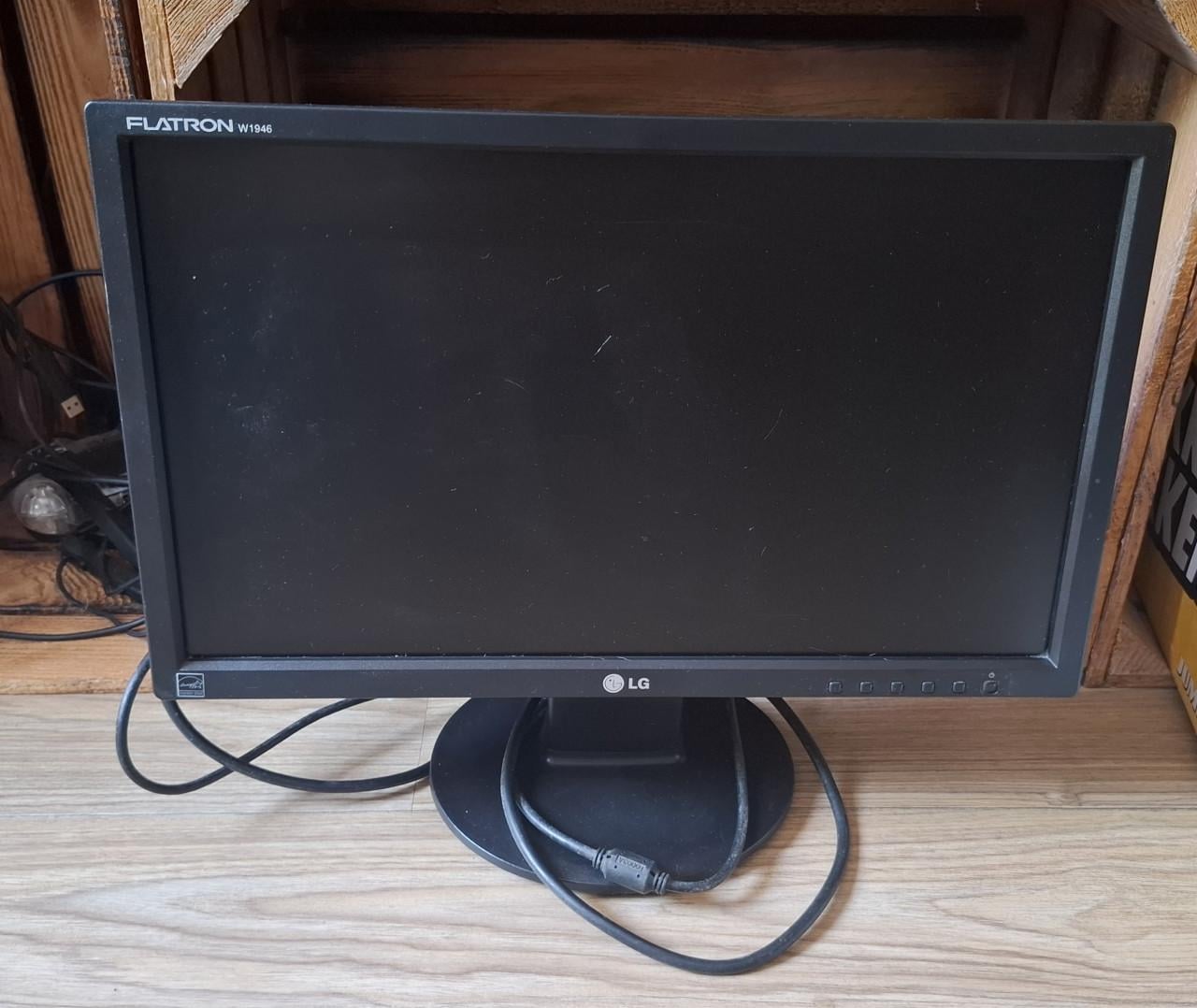 Beeldscherm en toetsenbord