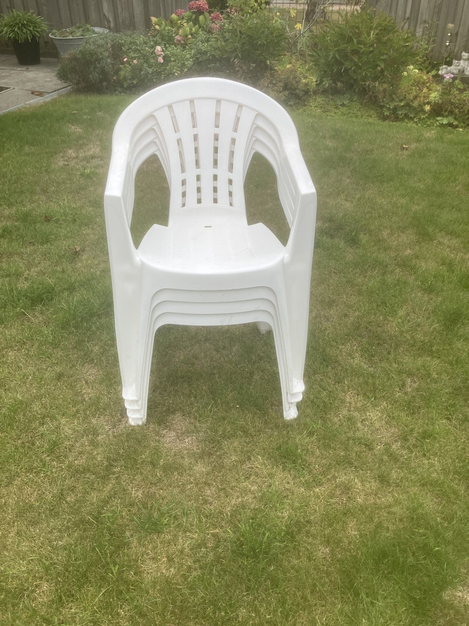 4 tuinstoelen
