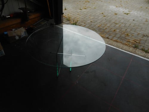 Salon tafel glas