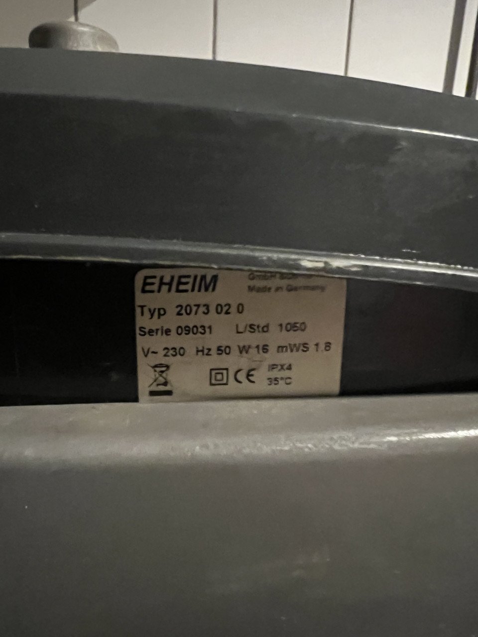 Eheim Buiten filter Type 2073
