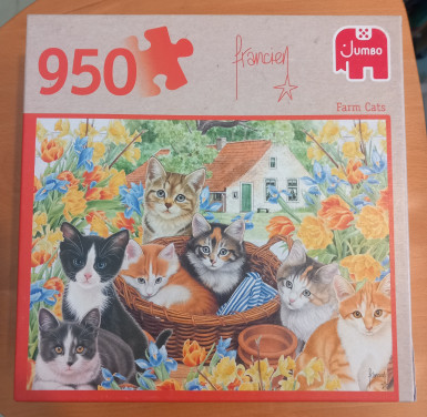 Puzzel Farm Cats