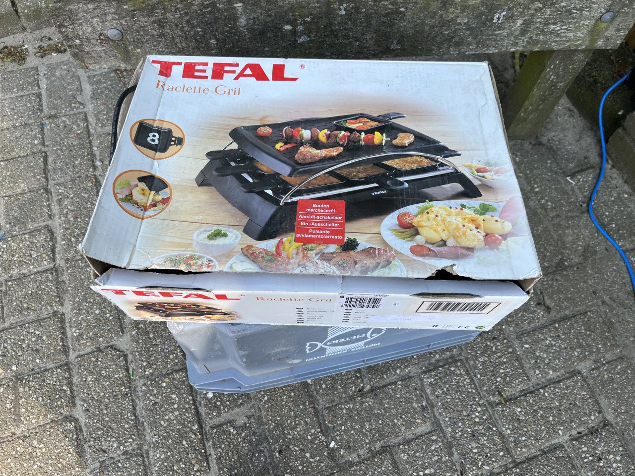 3 Tefal grillplaten