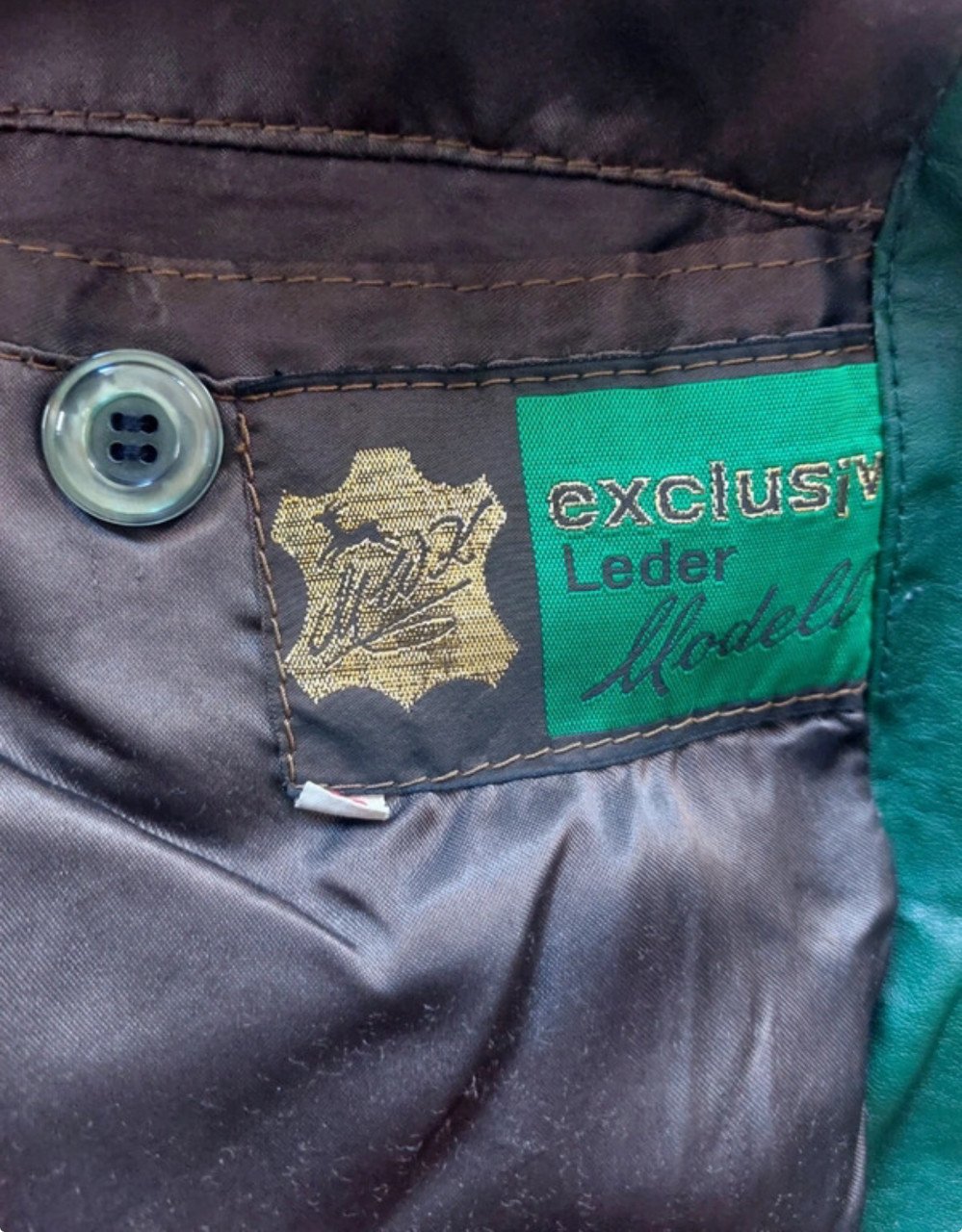 Vintage lederen jasje
