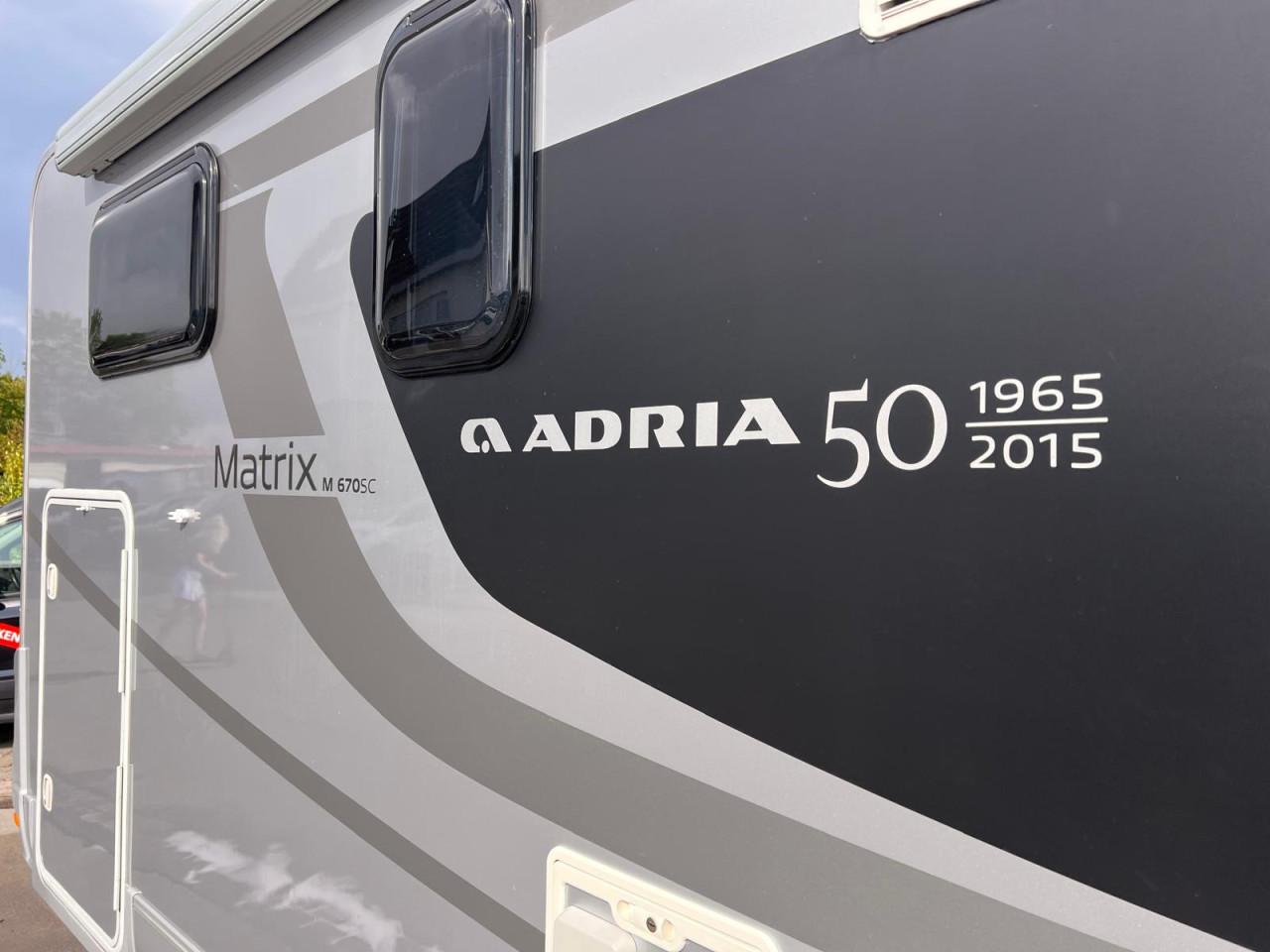 Adria MATRIX M 670 SC Edition50