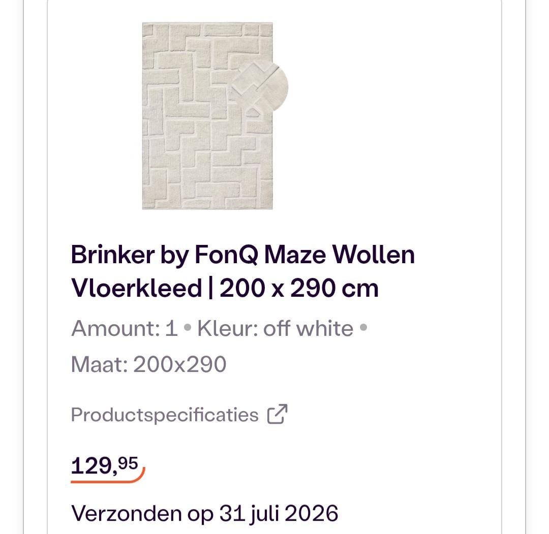 Wollen kleed