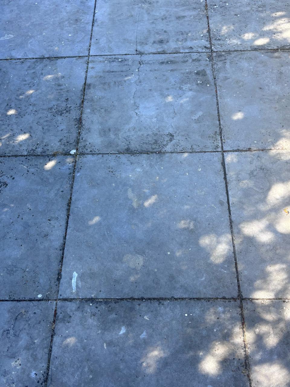 Hardsteen tegels 60x60x3 Grijs.