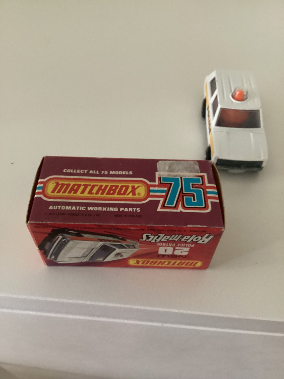Matchbox 3 stuks met doosje.