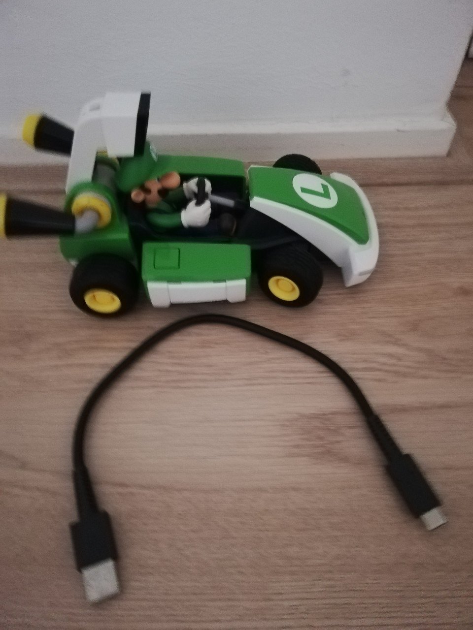 Mario Kart live home circuit, Luigi-set (compleet!)
