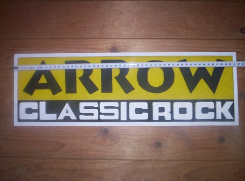 Te Koop bord met ARROW