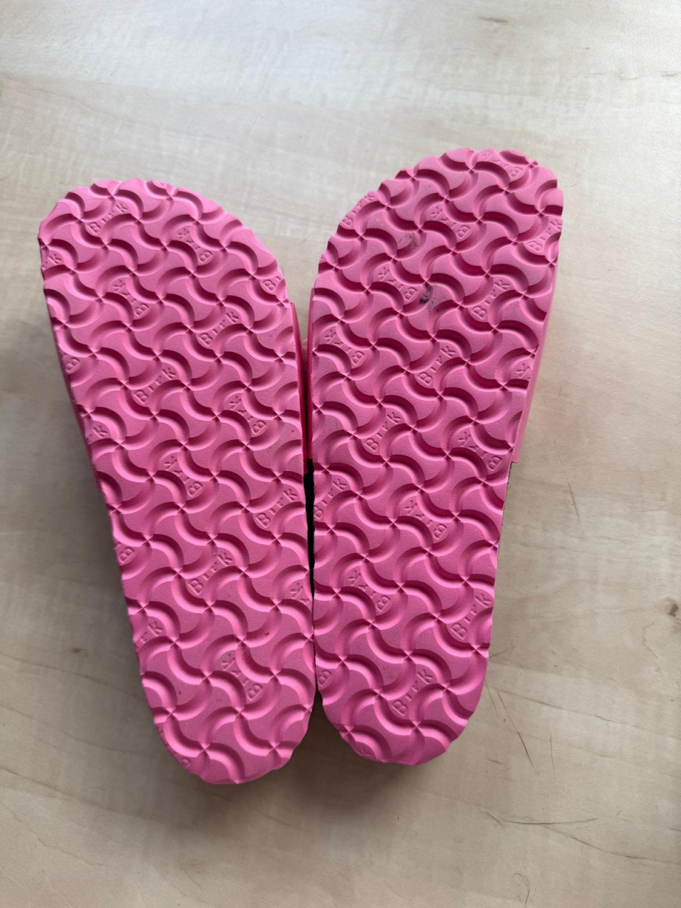 Roze Birkenstock slippers