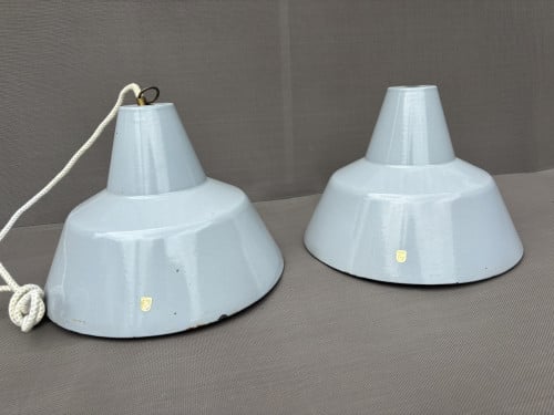 Phillips emaille lampenkappen jaren ‘60