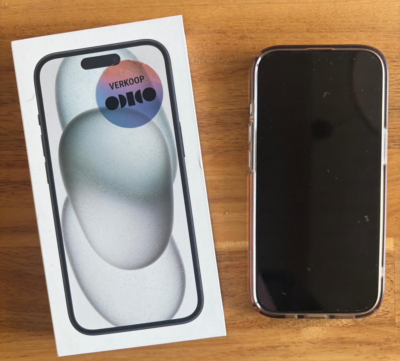 IPhone 15 Zwart 128GB