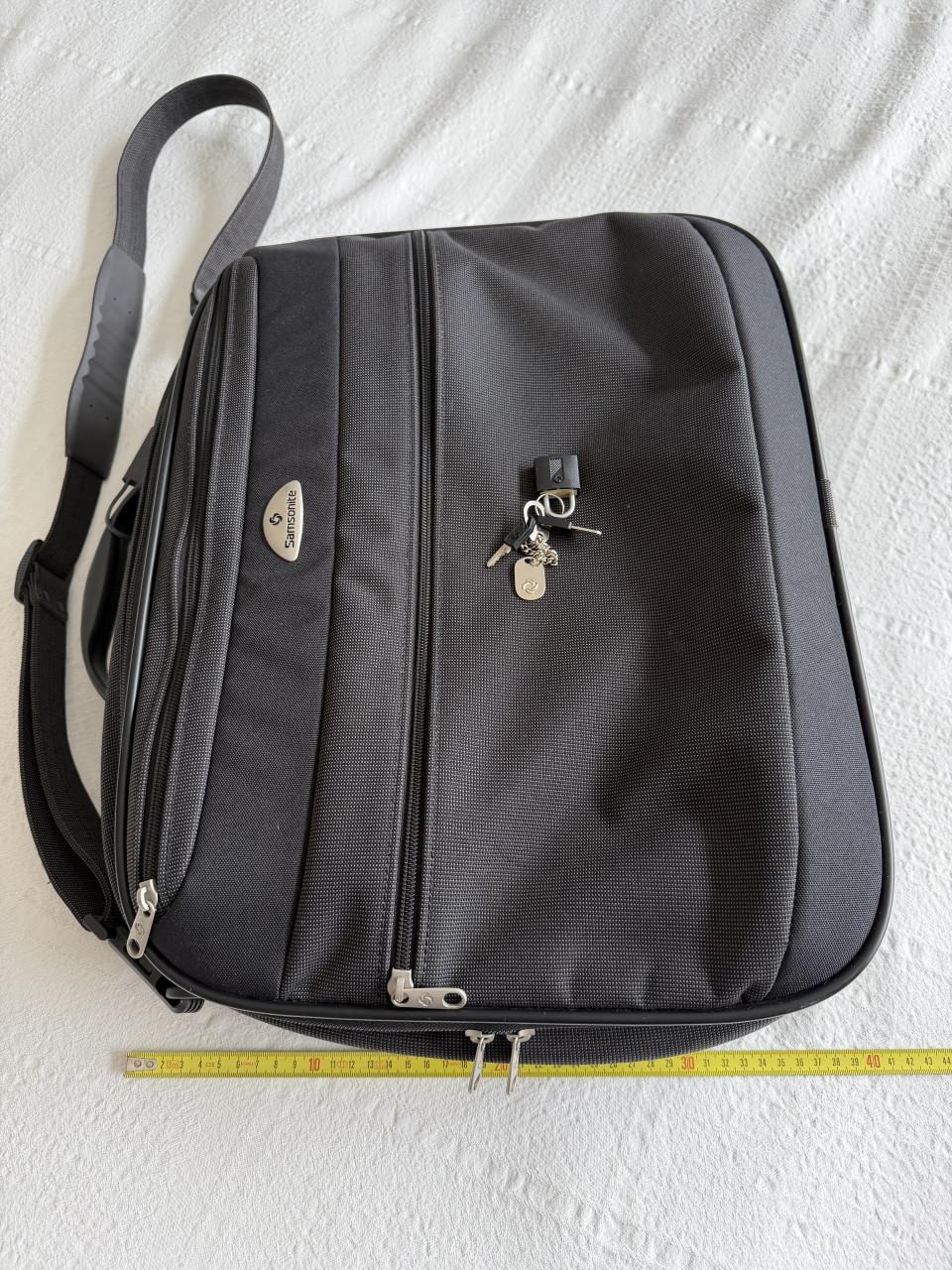 Samsonite draag reistas zwart 46x36x16