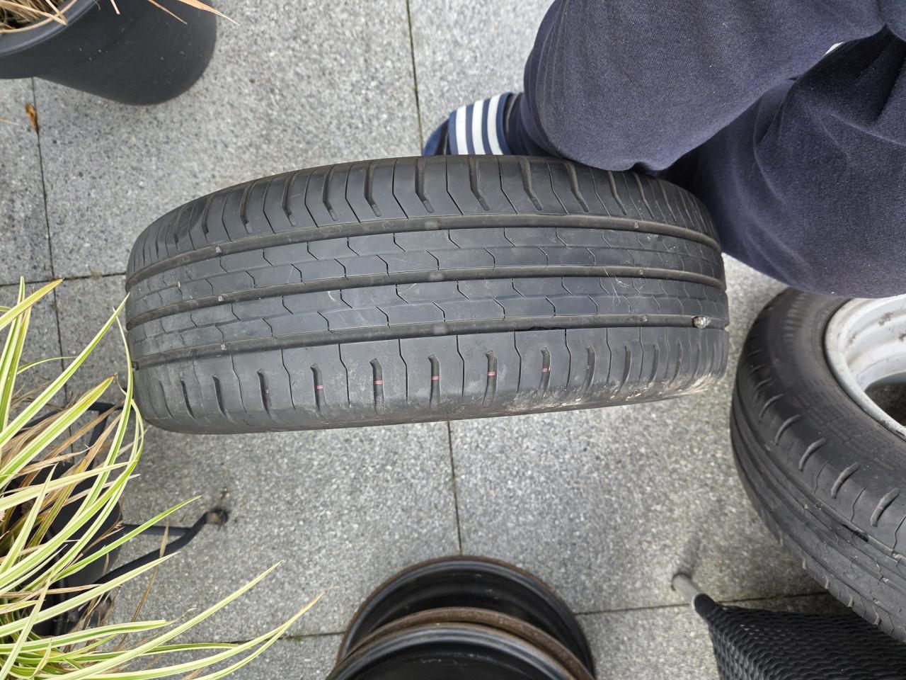 Mooie LM velgen met goede banden voor Mercedes "A" klasse 15"