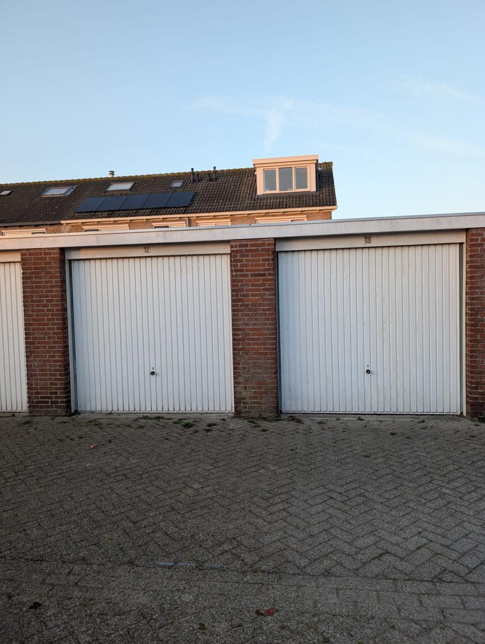 Garagebox De Ruyterstraat Koudekerke te huur