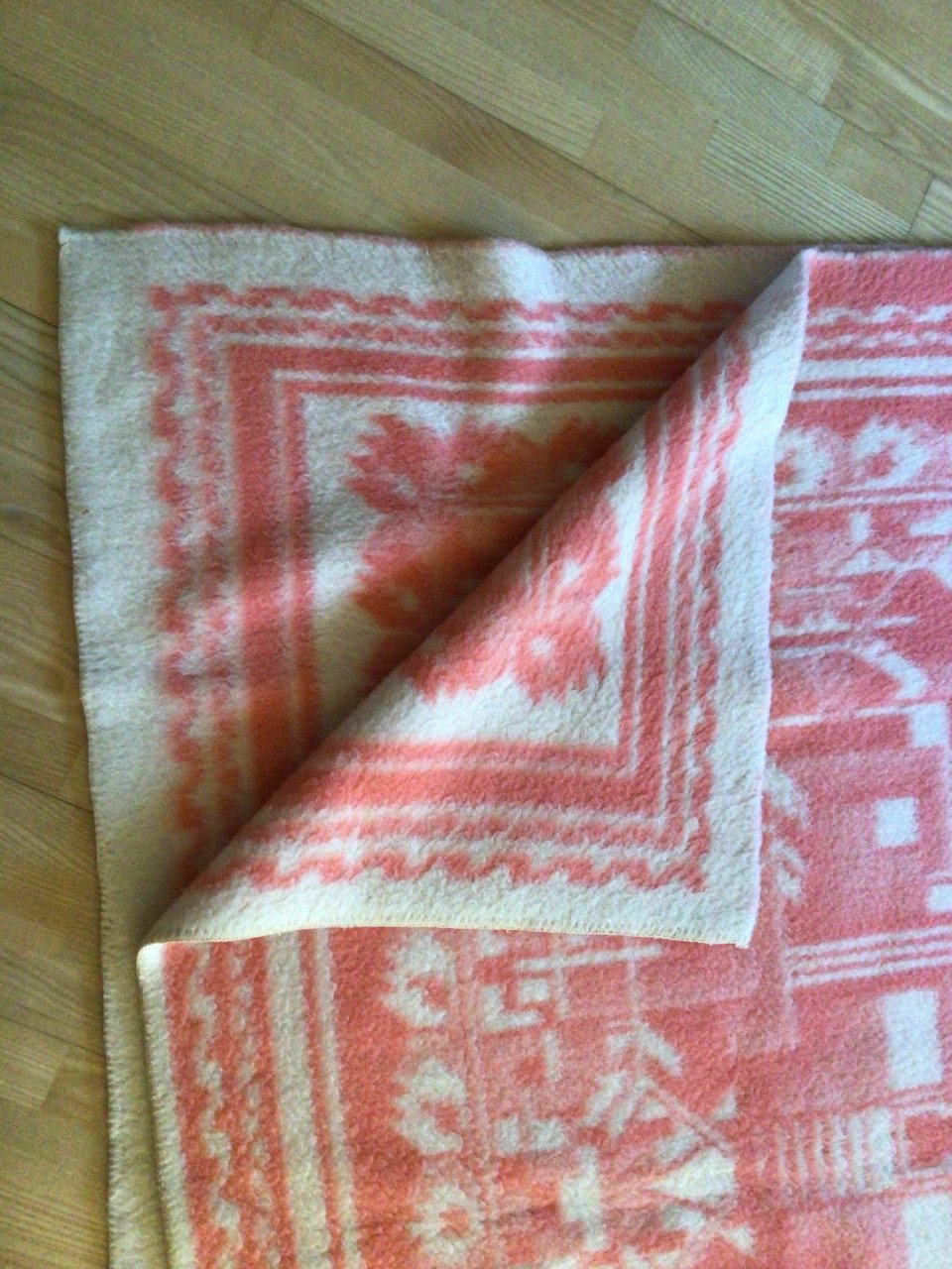 Vintage wollen deken
