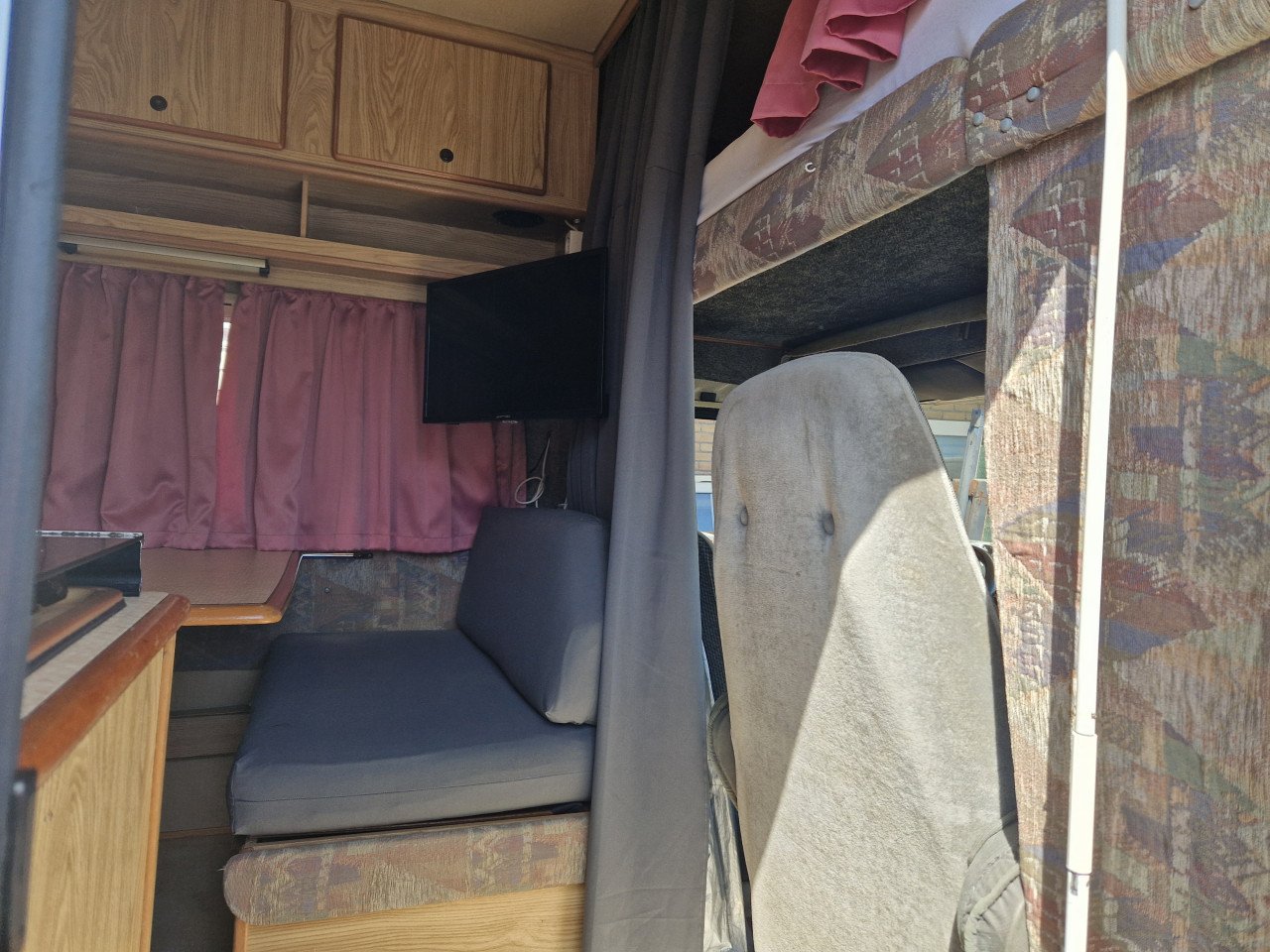 Keurig nette Fiat 290 camper