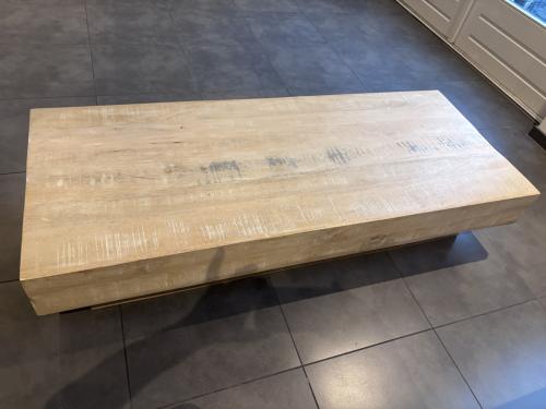 Salontafel en side table van mangohout