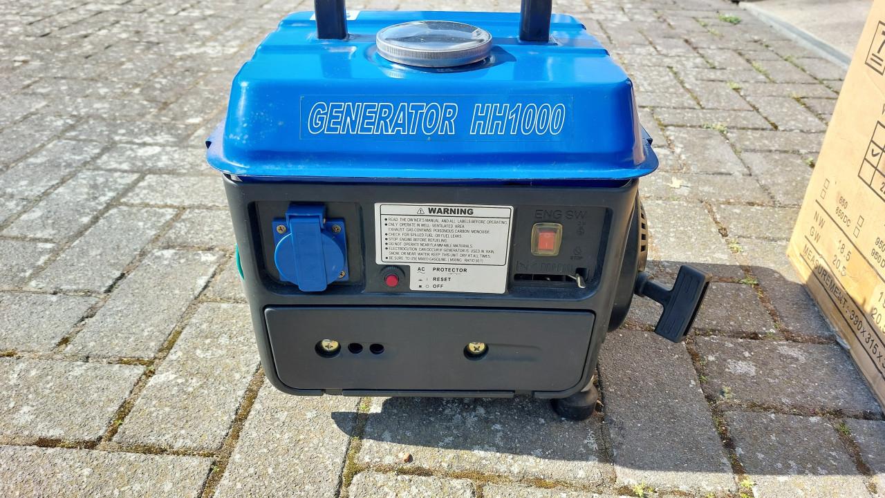 Benzine generatorset 800W