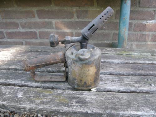 Koperen brander