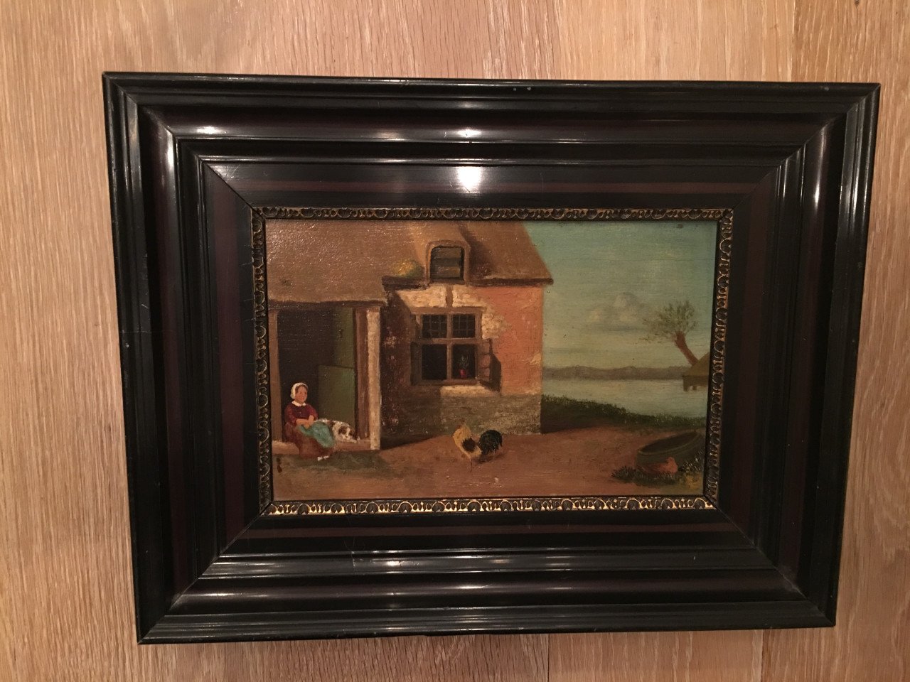 2 schilderijen van HJ vd Weel(e)