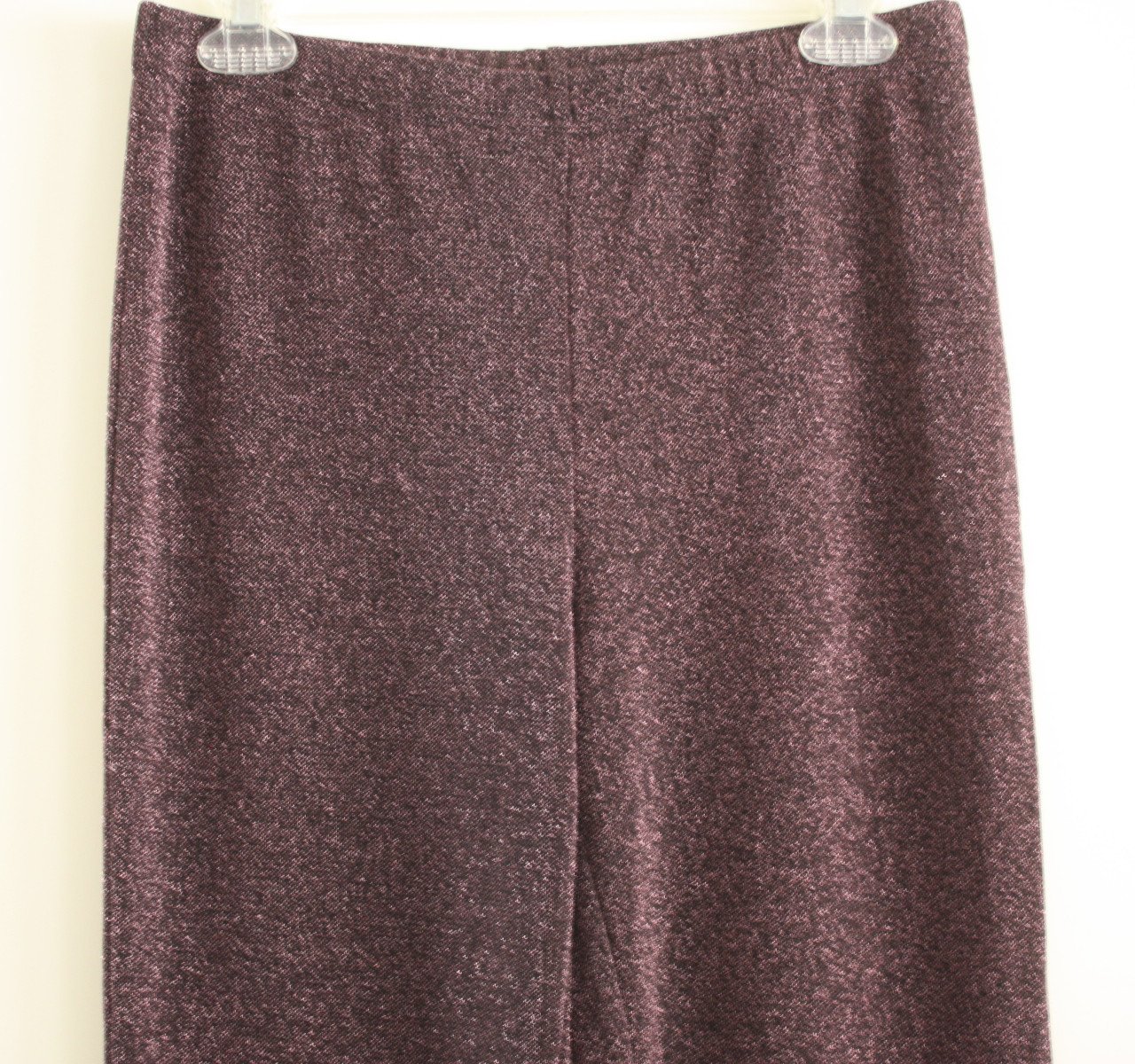 Paarse glitter broek  maat L