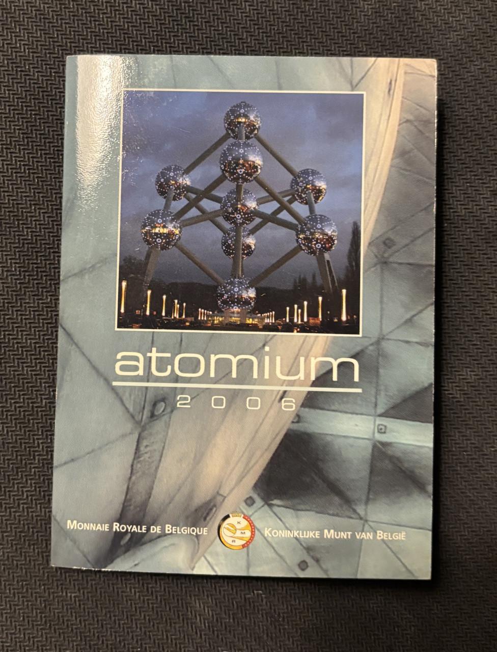 Coincard België 2 euro Atomium