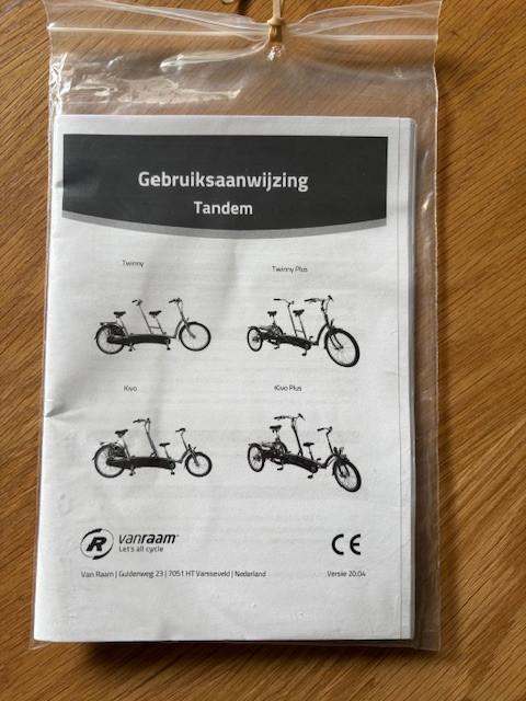 Van Raam Elektrische tandem