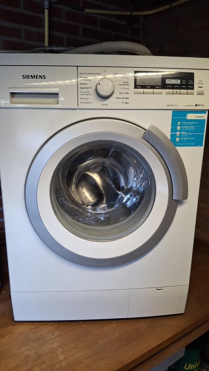 Siemens wasmachine