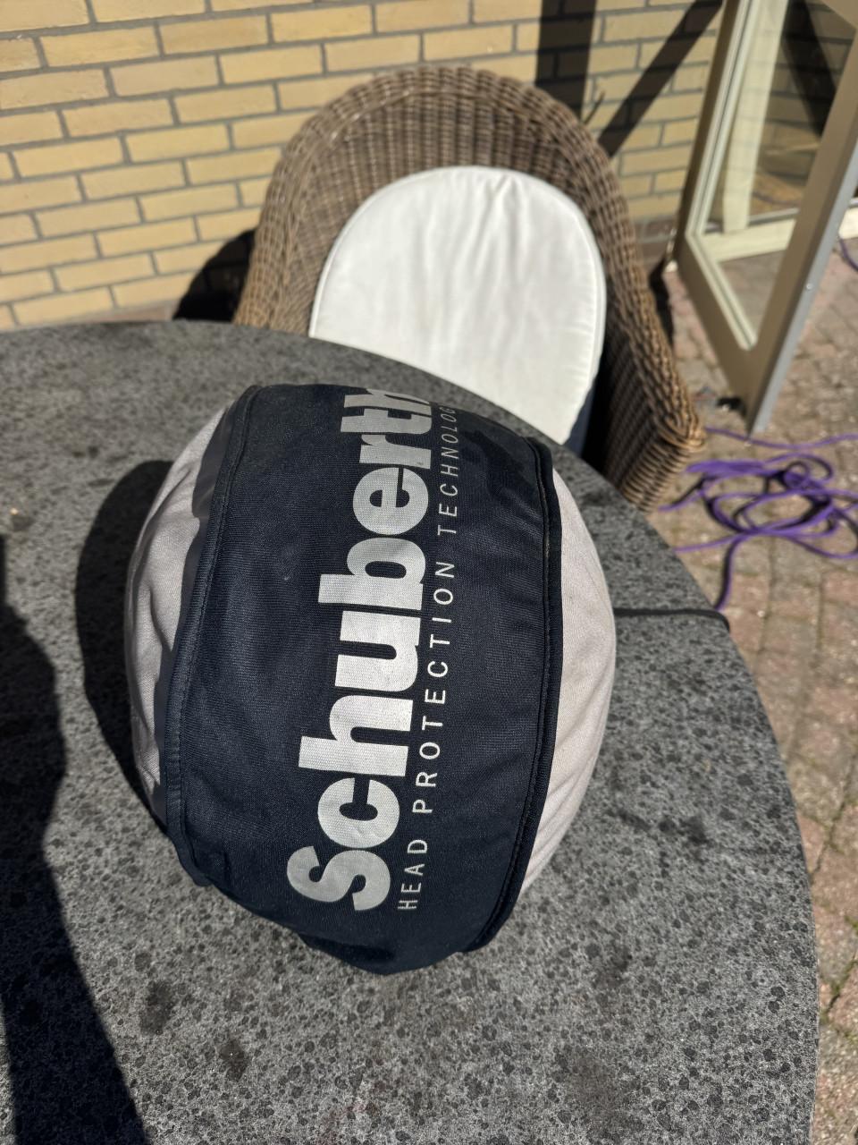 Dames motorhelm maat 56/57 Shubert: zilvergrijs