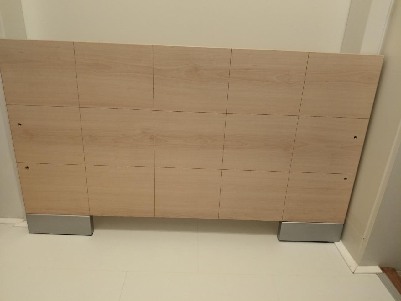 Houten eenpersoonsbed met lattenbodem