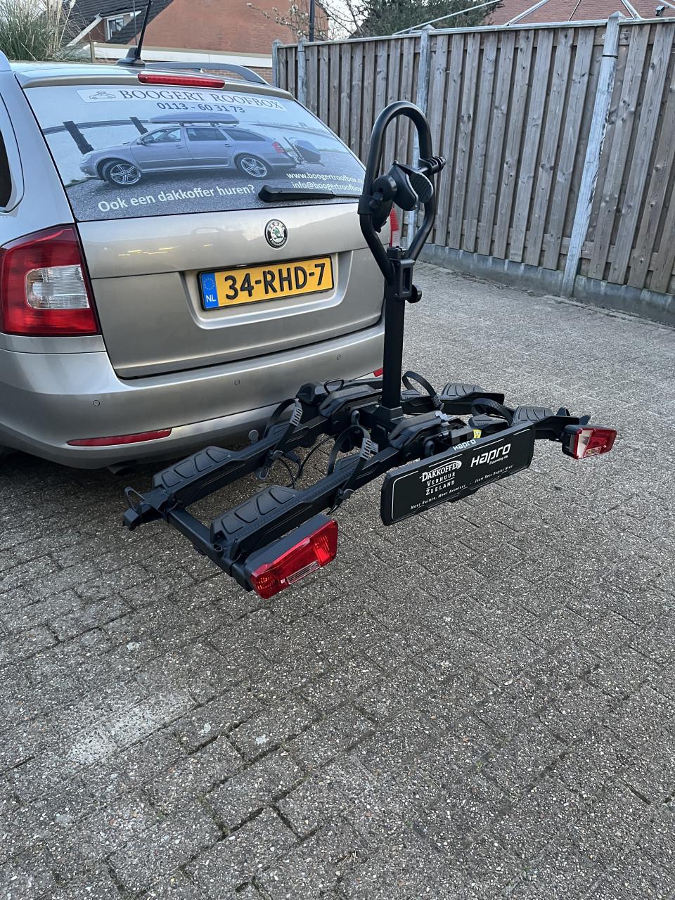 Fietsendrager voor de meivakantie of de zomervakantie huren