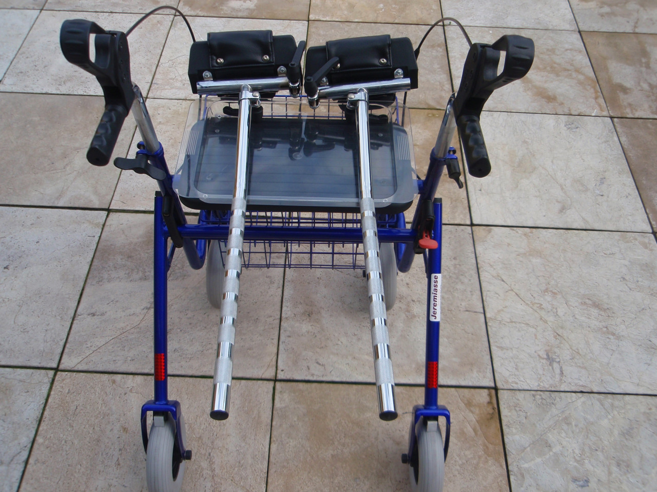 Zgan Provo opvouwbare rollator met onderarmschalen