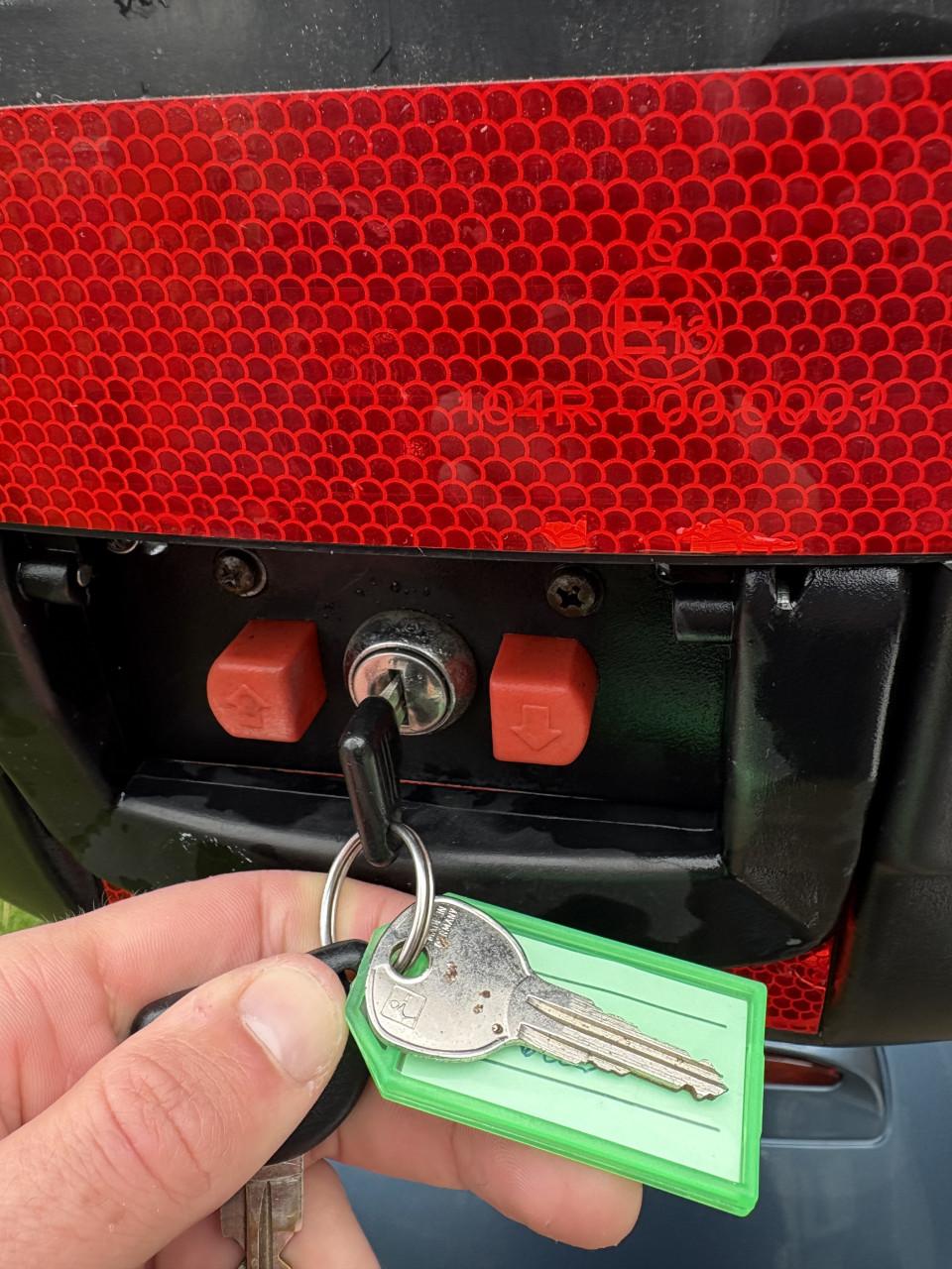 Topkoffer motorscooter