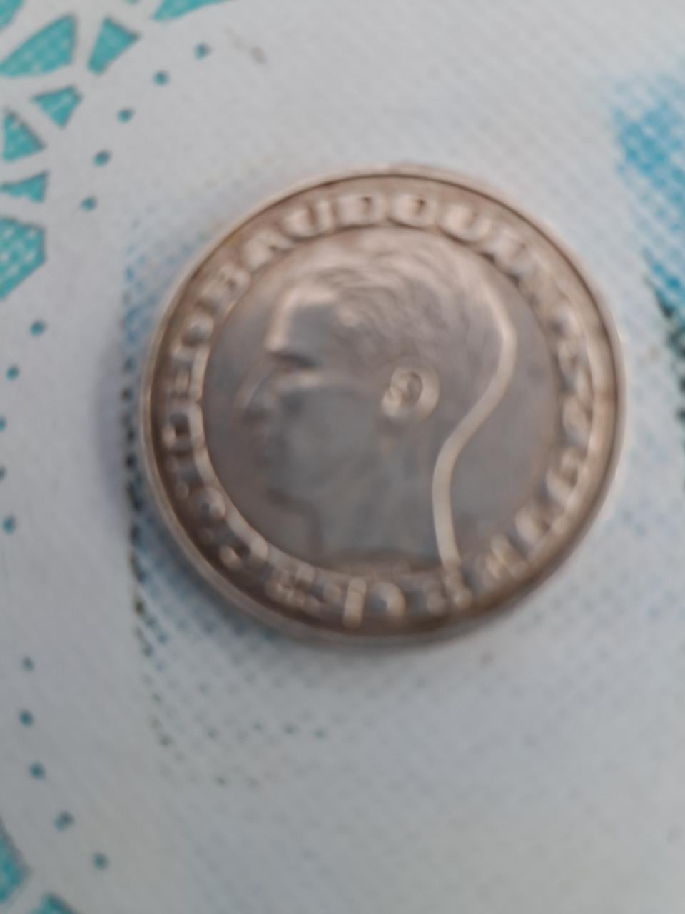 50 franc expo 1958 zilver