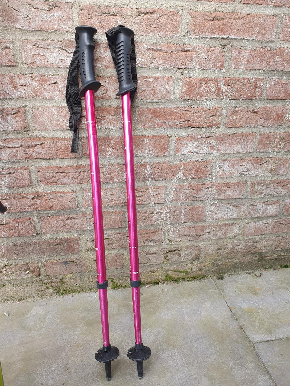 Skies + stokken + schoenen