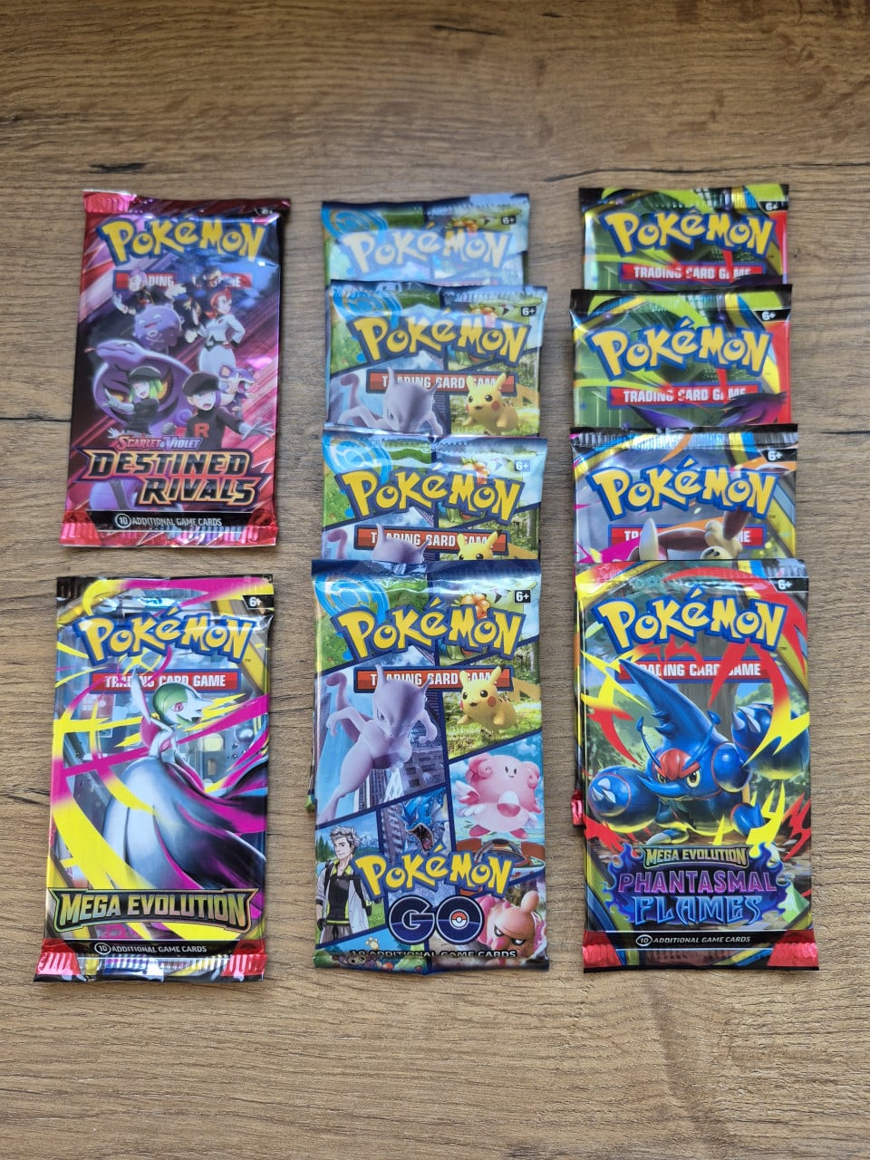 Pokemon booster packs 10x