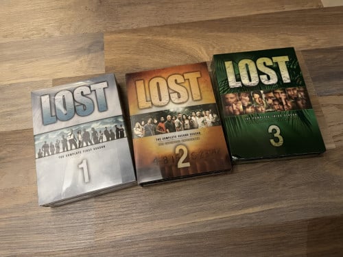 DVD lost seizoen 1,2,3