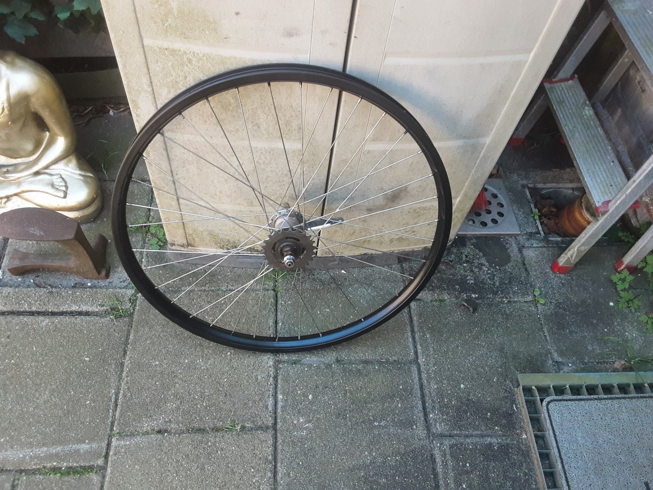 Set 26 inch nexus wielen, 3 speed,terugtraprem