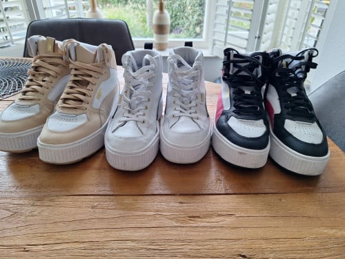 PUMA sneakers (3 paar). Maat 38