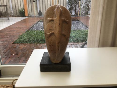 Sculptuur van Hagedis