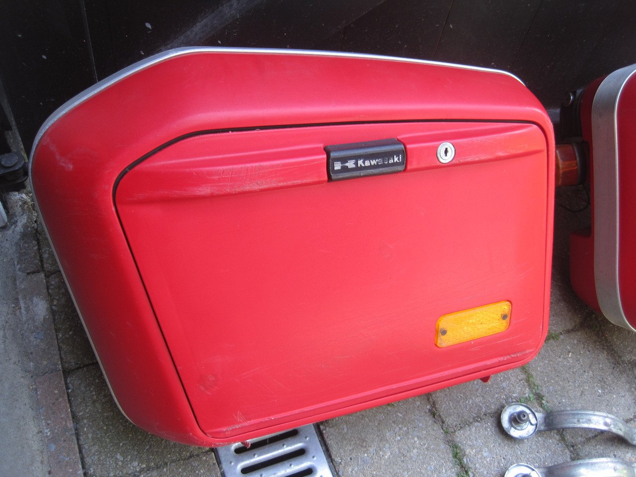 Motorkoffers Krauser rood