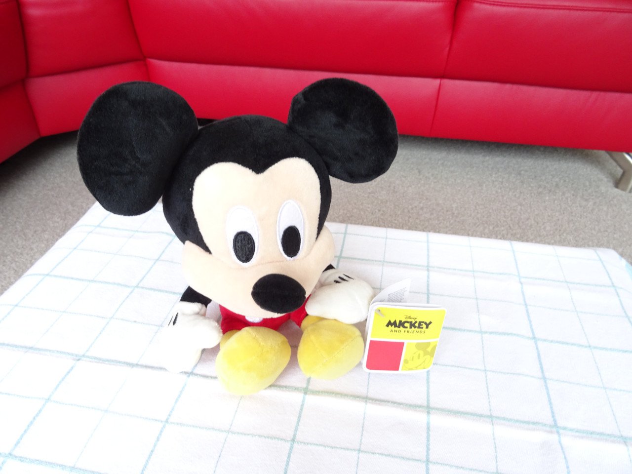 Nieuwe  Mickey   Mousse   Disney    knuffel  voor € 7,50