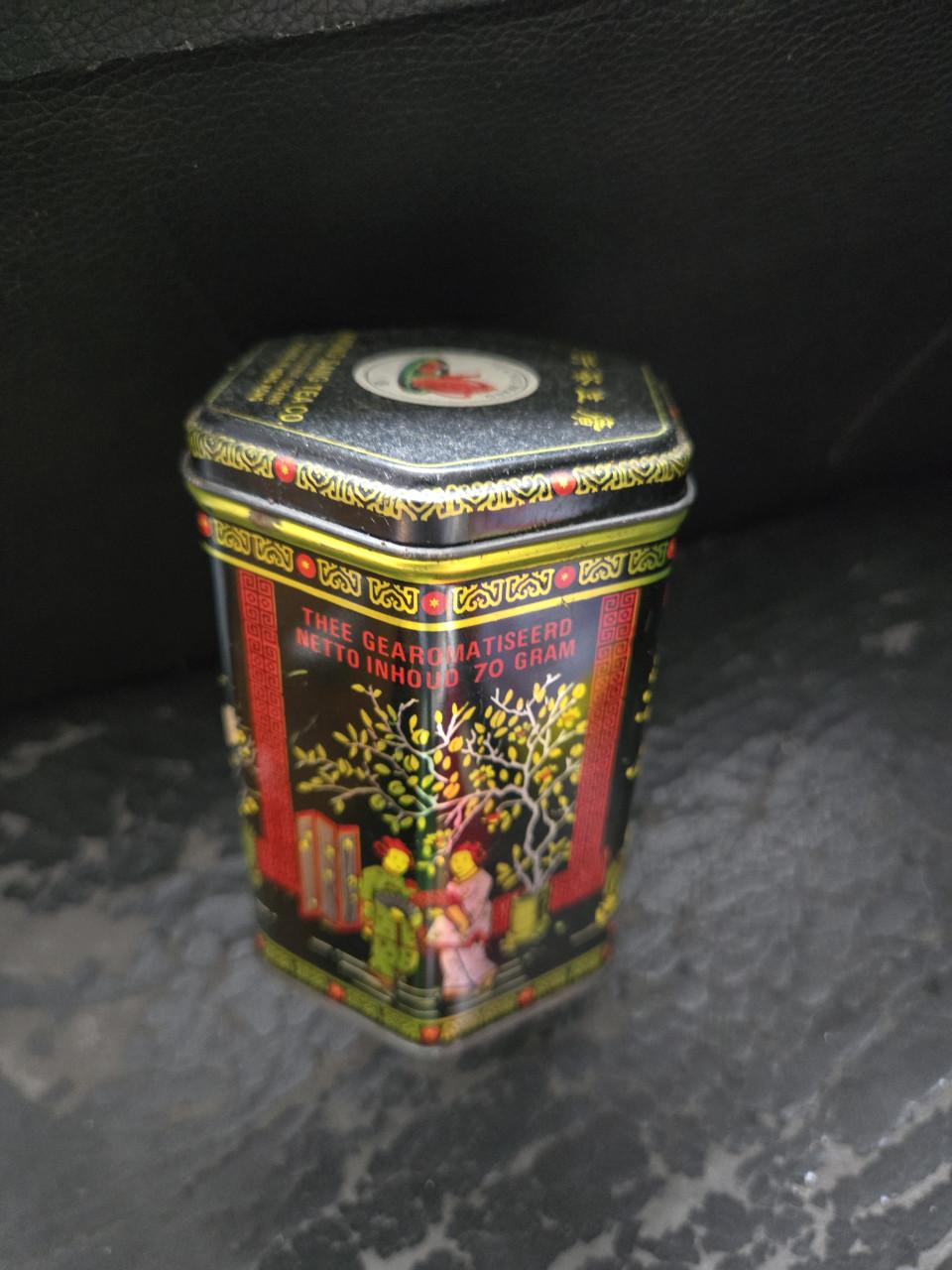 Set van 4 Vintage Thee Blikken