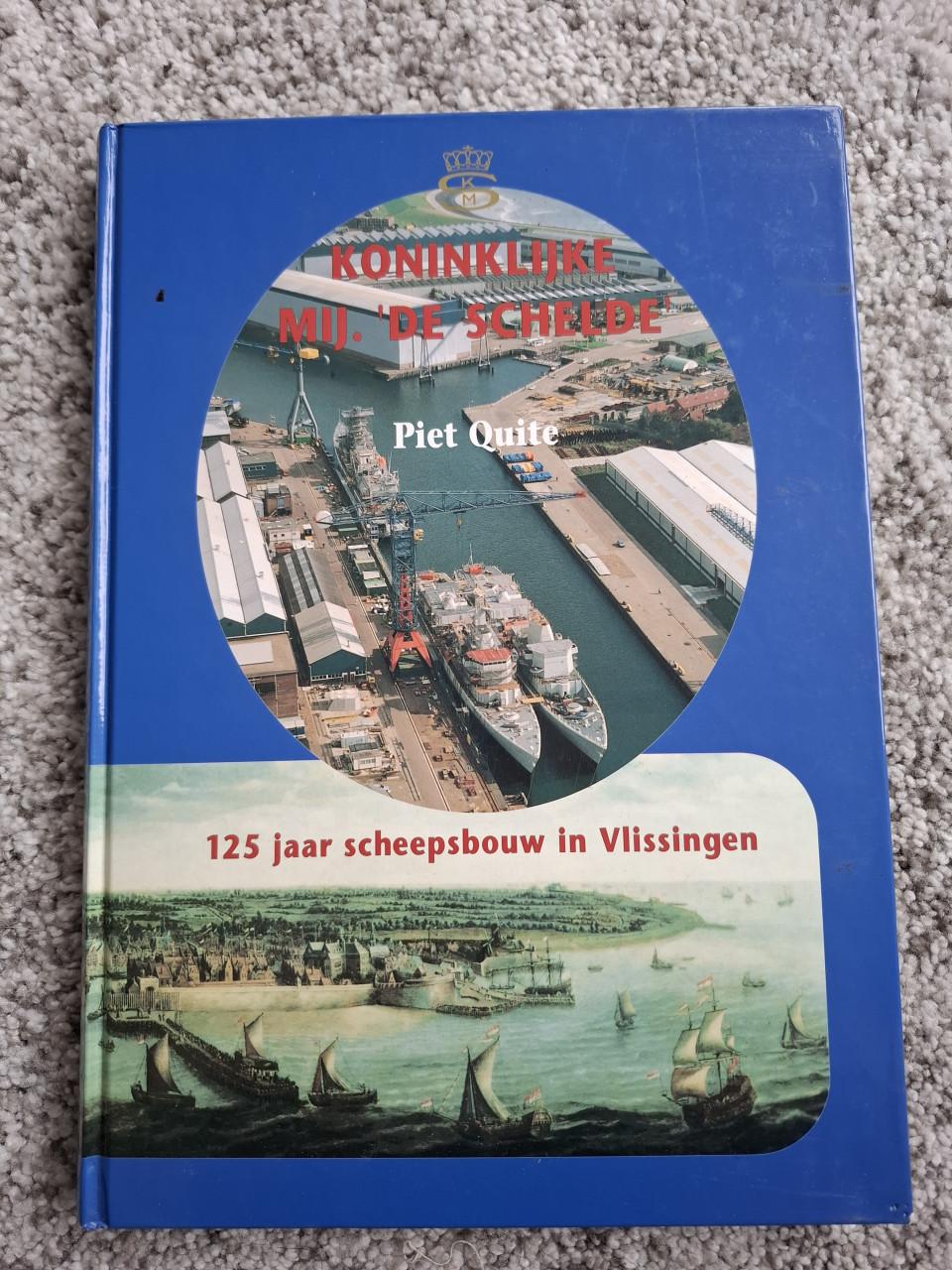 Boek "125 jaar scheepsbouw in Vlissingen"