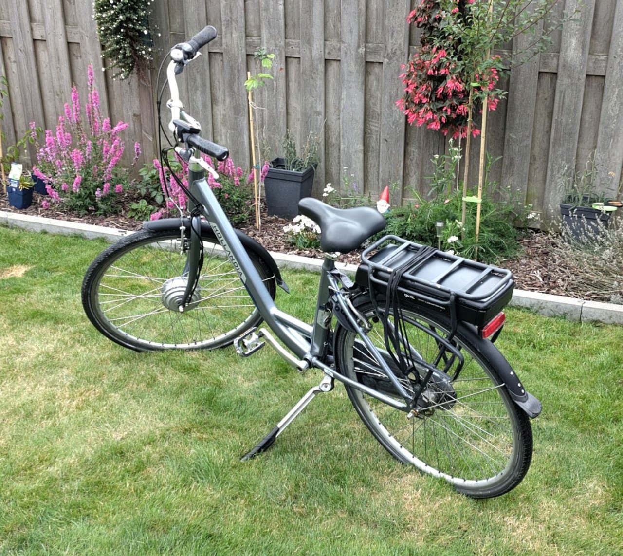 Hollandia Electric NX3 Elektrische Damesfiets (+fietstassen)