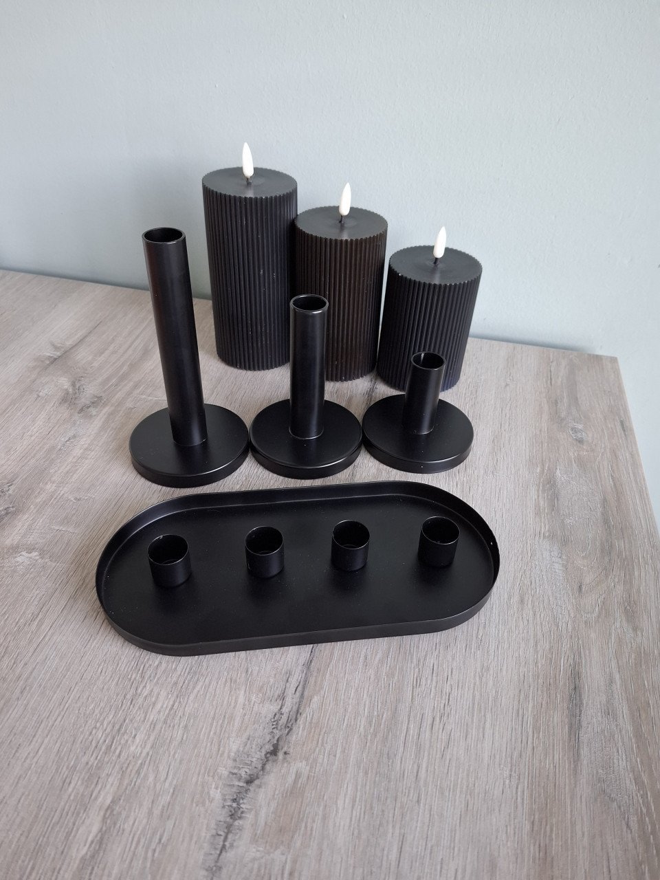 Zwarte accessoires