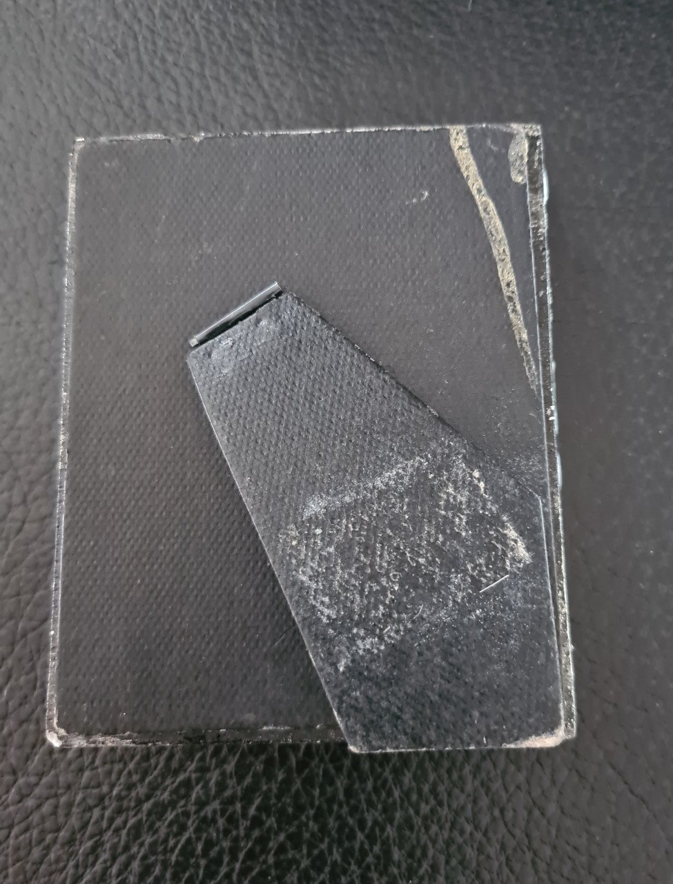 Zilverkleur barok spiegeltje of foto lijstje