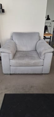 Fauteuil lichtgrijs