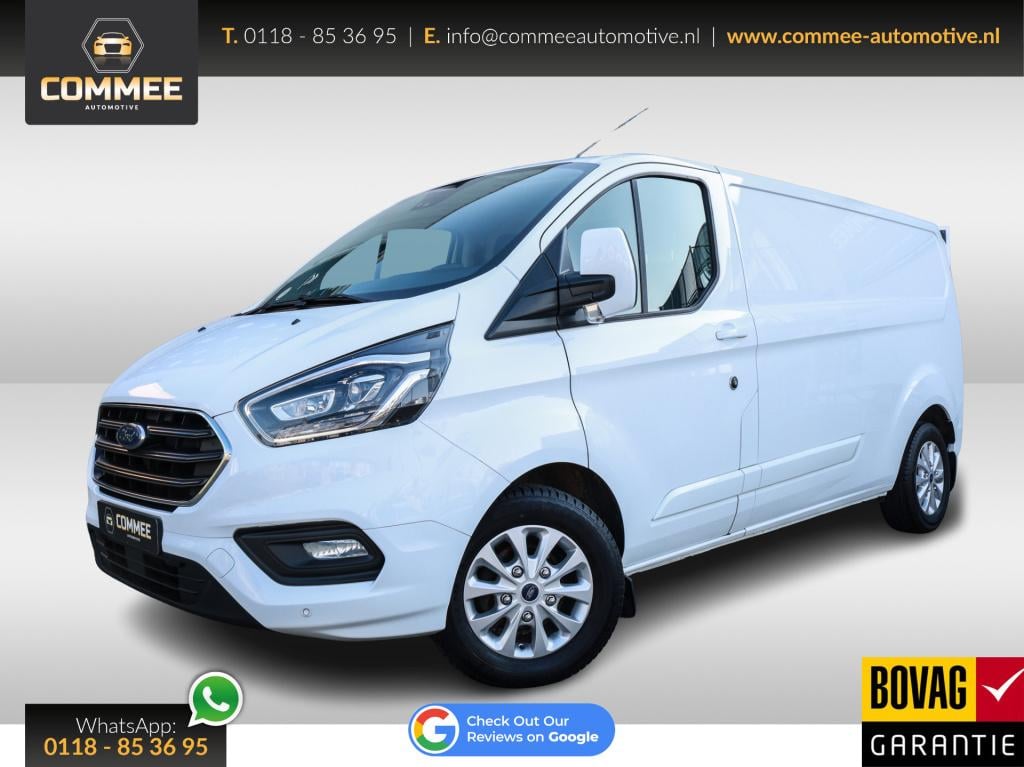 Ford Transit Custom 300 2.0 tdci 170pk l2h1 limited ac i cam i trekhaak